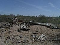 Wickenburg Vulture Mine-Post Office-1880 ruins