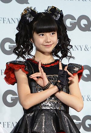 Yuimetal at 2015 GQ ceremony.jpg