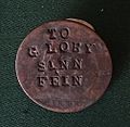 "To Glory Sinn Féin" penny