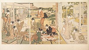 琴棋書画図-The Four Elegant Accomplishments (Kin ki sho ga) MET DP151593