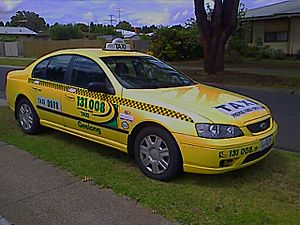 2005-2006 Ford Falcon (BF) XT sedan, Geelong Taxi Network (2008-12-14)