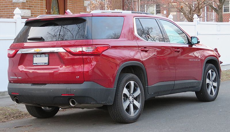 2018 Chevrolet Traverse rear 3.15.18