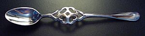 Absinthe spoon handle sieve
