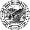 Official seal of Adams, Massachusetts