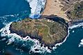 Aerial view of Point Sur Lighthouse