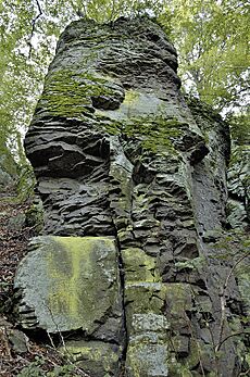 Andesite pillar