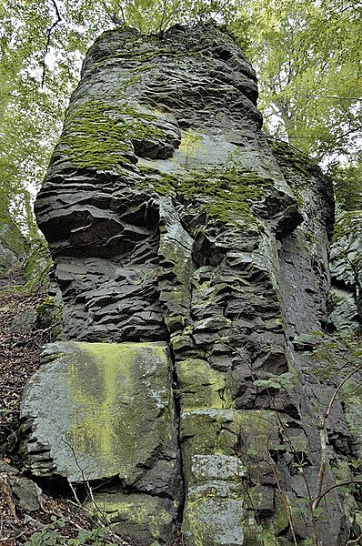 Andesite pillar
