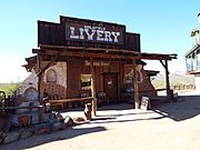 Apache Junction-Goldfield Ghost Town-Livery