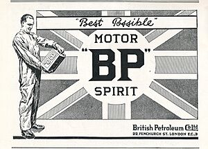 BP Motor Spirit, 1922