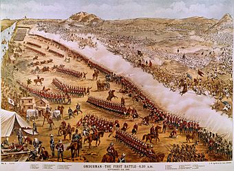 Battle of Omdurman, 2 September 1898, 6.30 a.m