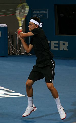 Bernard Tomic at the 2009 Brisbane International