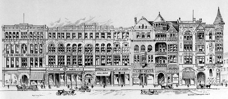 Broadway 200 N Block 1890s