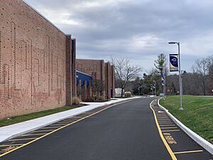 Brookfield CT High School Front