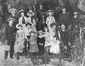 Browning and Whitaker families 1886 - 83d40m - Sarasota Florida pioneers