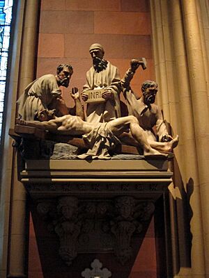 Cathedral of the Immaculate Conception (Albany, New York) - interior, Station of the Cross XI