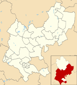 Central Bedfordshire UK ward map 2010 (blank)
