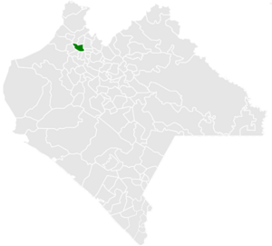 Municipality of  Chapultenango in Chiapas