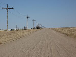 Colorado High Plains Dirt Road