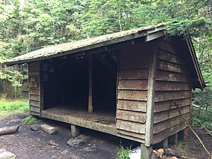 Cooley Glen Shelter Long Trail Vermont 2018