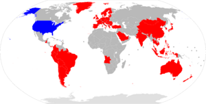 Countries visited by IShowSpeed