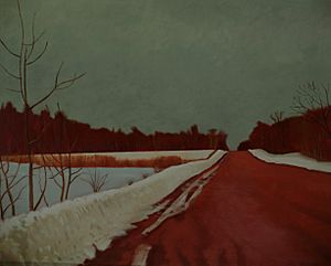 Country Road in Winter 1984