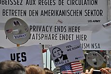 DigiGes PRISM Yes we scan - Demo am Checkpoint Charlie June 2013
