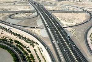 Dubai Roads on 8 May 2008 Pict 2