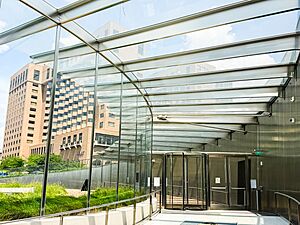 Entrance and Exit to Gateway Arch Visitor Center