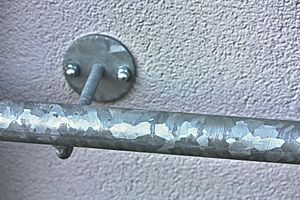 Feuerverzinktes Geländer