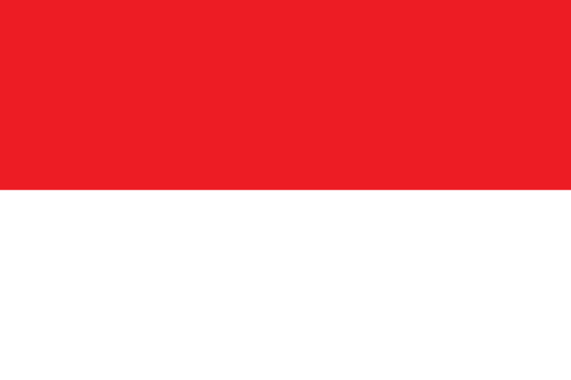 Image: Flag of Indonesia (physical version)