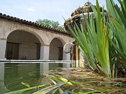 Fountain at Mission San Miguel