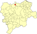 Fuensanta Albacete Mapa Municipal