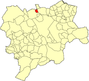 Fuensanta Albacete Mapa Municipal
