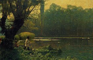 Gérôme - Summer Afternoon on a Lake