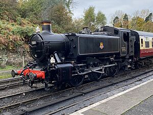 GWR 1500 Class 1501 Locomotive Severn Valley Railway (2)