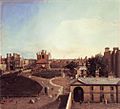 Giovanni Antonio Canal, il Canaletto - London - Whitehall and the Privy Garden from Richmond House - WGA03943