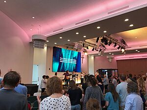 Gold Hill Baptist Church worship service