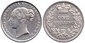 Great Britain, 1853 - 1 shilling, Victoria