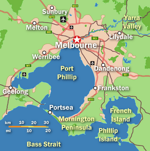 Greater Melbourne Map 4 - May 2008