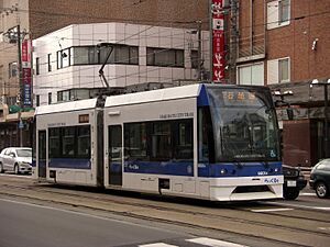 Hakodate Transportation Bureau type 9600 tramcar