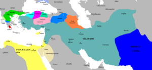 Hellenistic world and Maurya Empire 281 BCE