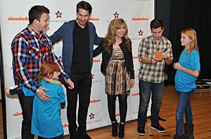 ICarly actors at Joint Base McGuire-Dix-Lakehurst