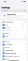 IOS 18 settings iPhone 14 Plus
