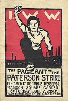 IWW Paterson Silk Strike Poster 1913