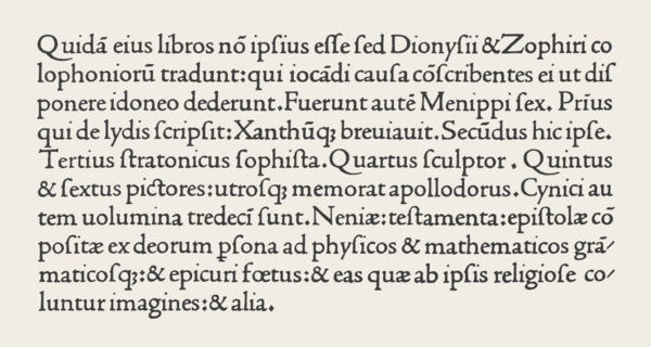 Jenson 1475 venice laertius