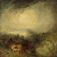 Joseph Mallord William Turner, The Evening of the Deluge, c. 1843, NGA 46064