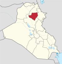 Location of Kirkuk Governorate
