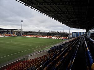 LNER Community Stadium York - East stand and North stand
