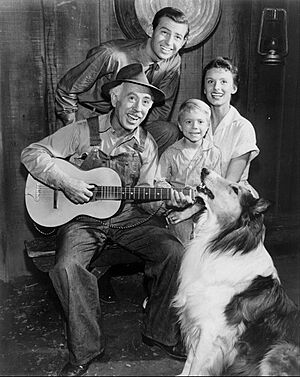 Lassie cast 1957