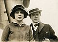 Laurette Taylor, stage actress with her husband, Hartley Manners (SAYRE 9561) (cropped)